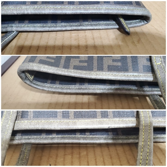 FendiRoll Tote Zucca Coated Canvas Medium - Picture 10 of 13